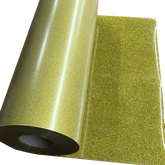 Glitter, Gold Heat Transfer Vinyl 19" HTV