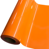 Heat Transfer Vinyl 19" Width NEON FLUORESCENT ORANGE HTV