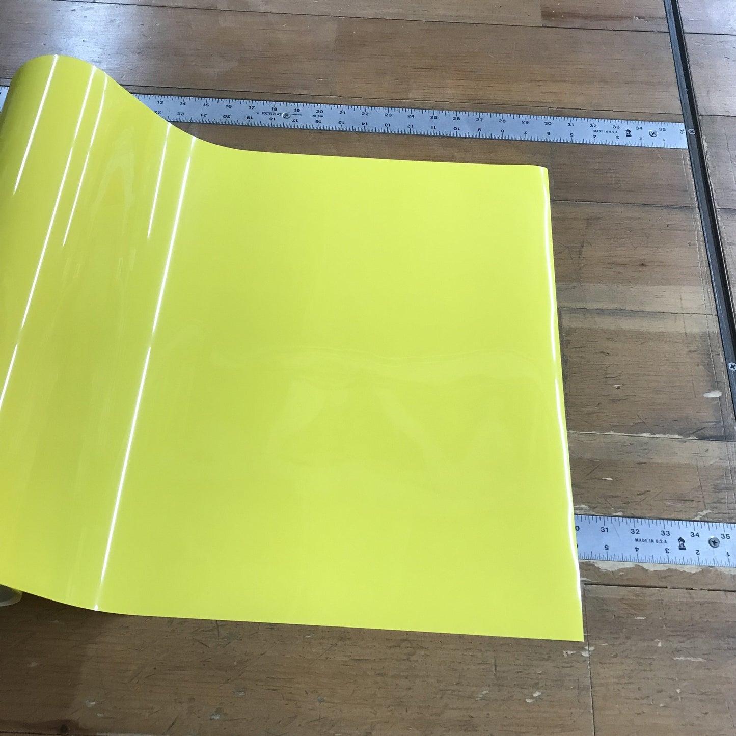 Heat Transfer Vinyl 19" Width LIGHT YELLOW HTV