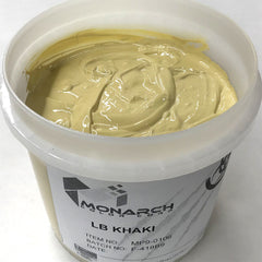 Monarch Plastisol Screen Printing Inks Low Temp Poly / Poly Blend Khaki