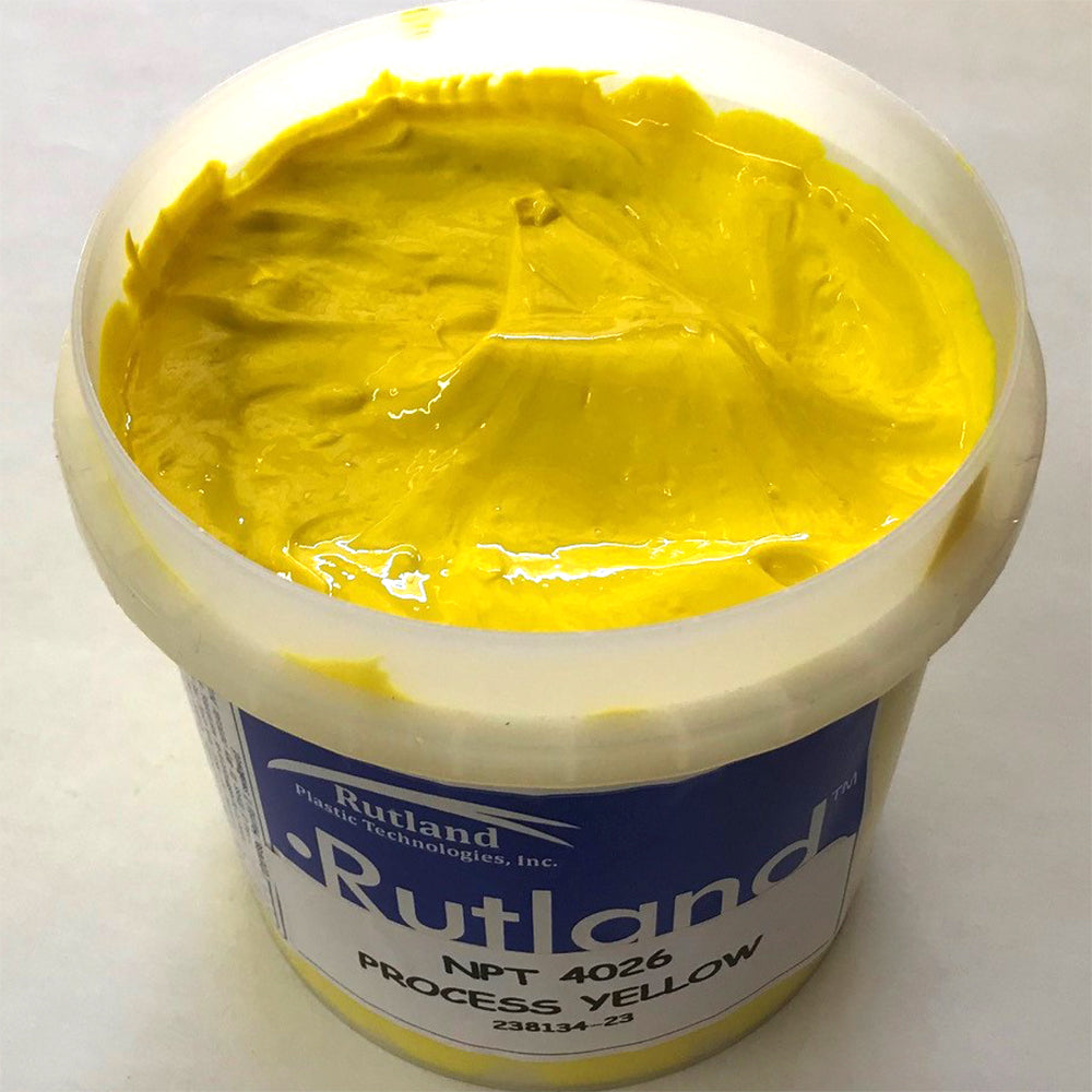 RUTLAND K2630 INFINITE FX PROCESS YELLOW CMYK PLASTISOL OIL BASE INK FOR SILK SCREEN PRINTING