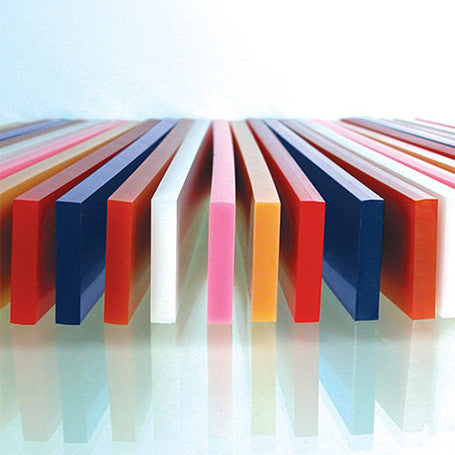 SQUEEGEE BLADE 60 DUROMETER ORANGE SOFT Made in Italy