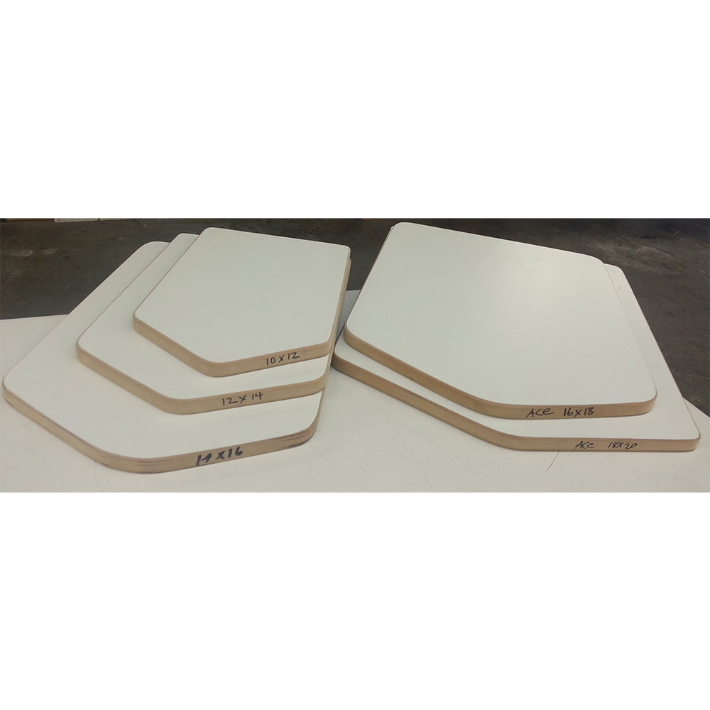 Wood Pallet Platen 10x12" inches, No bracket