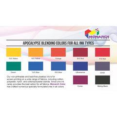 Monarch YETI White Low Bleed - Plastisol Screen Printing Inks Low Temp Poly Blend
