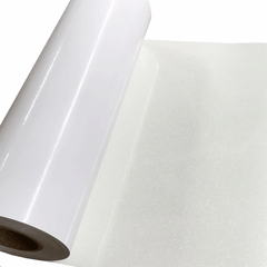 Glitter,??Rainbow White??Heat Transfer Vinyl 19" HTV