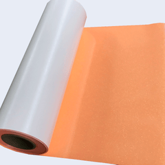 Glitter,??Rainbow Neon Orange??Heat Transfer Vinyl 19" HTV