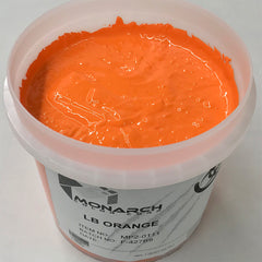 Monarch Plastisol Screen Printing Inks Low Temp Poly / Poly Blend Orange