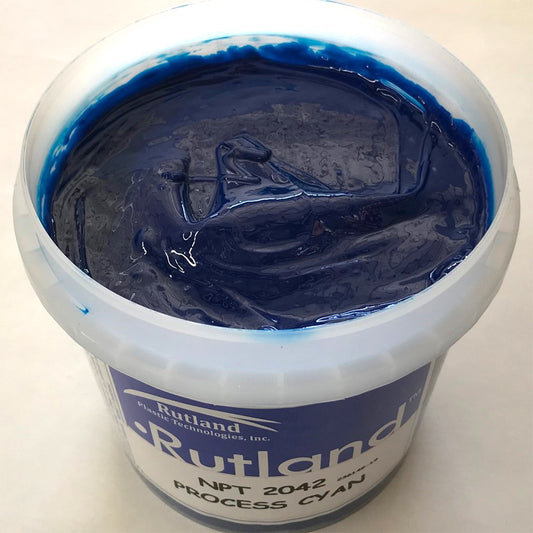 RUTLAND K2610 INFINITE FX PROCESS CYAN CMYK PLASTISOL OIL BASE INK FOR SILK SCREEN PRINTING