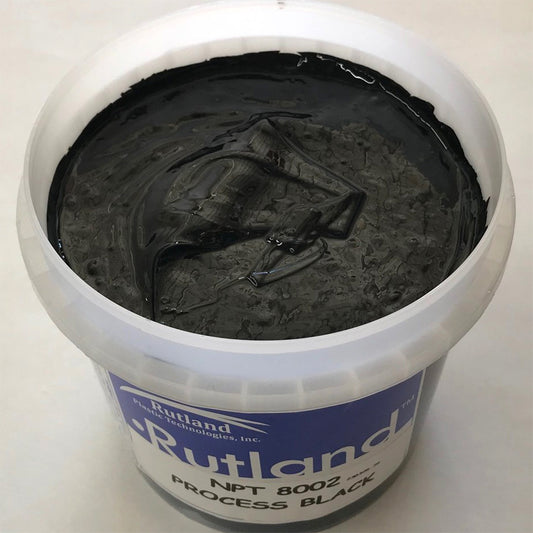 RUTLAND INFINITE FX PROCESS BLACK CMYK PLASTISOL OIL BASE INK FOR SILK SCREEN PRINTING