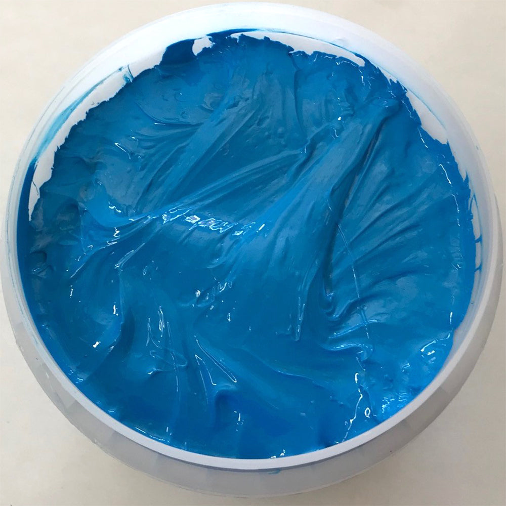 RUTLAND M32065 NPT OPAQUE FLUOR BLUE PLASTISOL OIL BASE INK FOR SCREEN PRINTING