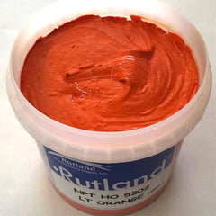 RUTLAND EH5202 NPT HIGH OPACITY LIGHT ORANGE PLASTISOL OIL BASE INK FOR SILK SCREEN PRINTING