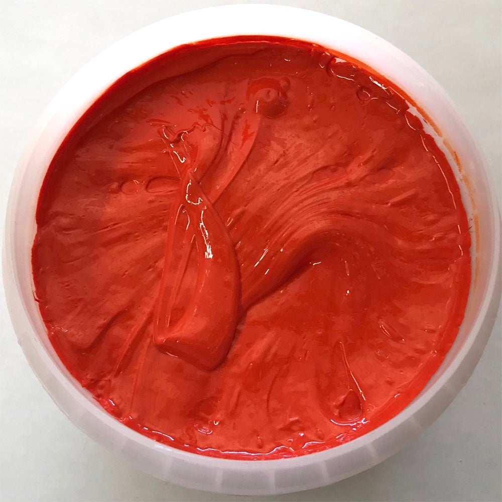 RUTLAND EH5203 NPT HIGH OPACITY BRIGHT ORANGE PLASTISOL OIL BASE INK FOR SILK SCREEN PRINTING