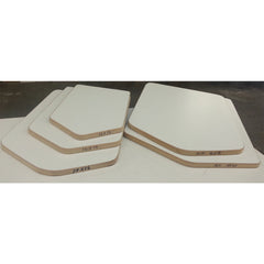 Wood Pallet Platen 10x12" inches,  No bracket